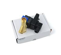 1/2" DN15 1.6Mpa Automatic Electronic Drain Valve 24V/110V/220V/380V Electron Drainage for Air Compressed Gas Tank(Split-Body Type,220V AC)