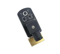 1/2" DN15 220V/12V/24V Brass Electronic Drain Solenoid Valve Auto Timer Opt-A B(Split-Body Type,110V)