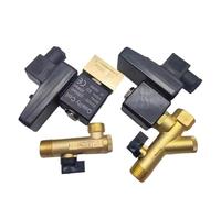 1/2 dn15 Air Compressor Filter Dry air Storage Tank Drain Cooler Dry Electromechanical Magnetic 220v Electronic Drain Valve(Split Body Type,110V)