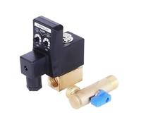 1/2" DN15 Auto Pneumatic Valve Drain Air Compressor Time Delay Switch Electromagnetic Magnetic Controller(Full-Body 12V DN15)