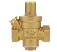 1/2" DN15 Pressure Regulator, Max Pressure 1.6mpa Brass Adjustable Pressure Reducing Valve,Pressure Control Valve