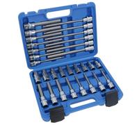 1/2" Drive Allen Hex Key Metric Sockets Shallow and Deep 5mm - 19mm 30pc