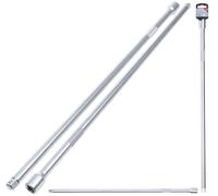BGS 3139 | Extension Bar | 12.5 mm (1/2") | 600 mm | Drive internal square, output external square, with knurling, chrome-plated, matt