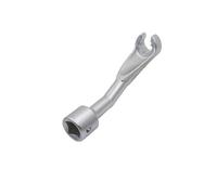 1/2" Drive for Diesel Fuel Injector Line Socket Wrench Set - 14mm, 17mm, 19mm Open-End 12-Point Bi-Hex Sockets for Injector Hard Line Nuts on for Diesel Engines (14mm)