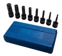 8pcs Impact Allen Key Hex Hexagon 1/2" Drive Bit Socket Set H5 to H19