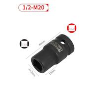 1/2 Drive Square Tap Socket Rethreading Adapter Steel | Designed with profile to fit tap shanks securely using a standard half inch drive ratchet restricted spaces.