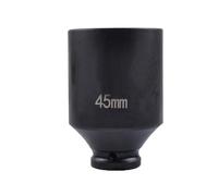 1/2" Drive x 25-55 mm Deep 6 PT Impact Socket, Square Drive Socket, Chrome Vanadium Steel Wrench Accessory (Long 38mm)(45mm)