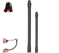1/2 Flexible Shaft Extension Extender Torque Socket, 360° Flex Long Reach Bendable Bar, Bendable Articulating Socket Wrench Extension, Portable Hand Drive Tool (Mix)
