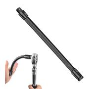 1/2 Flexible Shaft Extension Extender Torque Socket Ratchet Spanners Electric Wrench Connecting Rod, Portable Flexible Socket Extension Tool, Hand Drive Tool For Automotive Repair Use (350MM 1pcs)