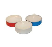 1-2 Hour Metal Votives - Box of 1000 / White