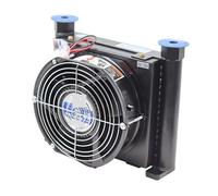 1/2" Hydraulic Air Cooler Oil Cooling AF1025T-CA Air-cooled Radiator Heat Exchange Fan Efficient Shock Absorption(DC24V)