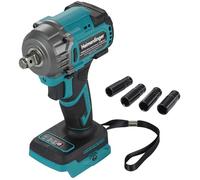 1/2" Impact Wrench for Makita 18V Battery, 550Nm Brushless Torque Gun