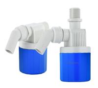 1/2 Inch 3/4" 1" Male Thread Straight-Through Water Level Valve Tower Float Ball Valve Tank Valve Toilet(1/2",Side Water Inlet_External INSTALLATIO)