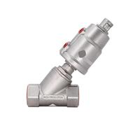 1/2 Inch 3/4 Inch 1inch Stainless Steel Pneumatic Seat Valve 16bar Normally Closed 1Pcs(DN25,CLAMP)