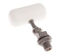1/2 Inch Adjustable Float Valve - Hydraulic Control Plastic Float Ball Valve DN15 for Water Tank, 1PCS