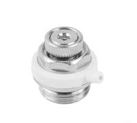 1/2 Inch Automatic Air Vent Valve Self Bleeding Radiator Valve with Auto Cut-off Function for Central Heating Systems(1pcs)