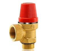 1/2 Inch Brass Safety Valve 5 Bar 1/2 Inch Female Thread Relief Valves