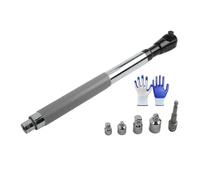 1/2 Inch Combination Wrench Extender Tool for Tight Spaces 1.57" Slim Design Quick Change 3/8 & 1/4 Driver Heads High Torque 37-74 lb-ft Ideal for Mechanics