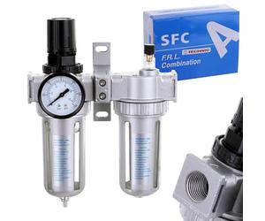 1/2 Inch Compressed Air Maintenance Unit Oiler Pressure Reducer for Compressor