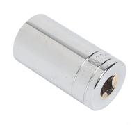 1/2 Inch Deep Socket Wrench Set with 8-27mm Hex Adapter Heads, Chrome Vanadium Steel Ratchet Tool for High Torque, Compatible with 1/2" Drive to(32mm)