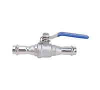1/2 Inch DN15 Stainless Steel Press Ball Valve | 1000PSI WOG Industrial Grade | Dual Press Connection for Water/Oil/Steam Systems | 304 Stainless Steel Construction