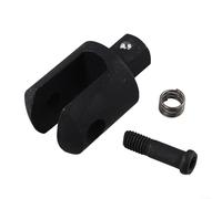 1/2 Inch Drive Breaker Bar Head, Chrome Vanadium Steel Socket Adapter, Heavy Duty Knuckle Joint Replacement, Rust Resistant Power Bar Head Kit, Strong Torque Multiplier Attachment