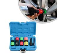 1/2 Inch Drive Double Head Wheel Brace Wrench Set - 17-22 mm Deep Socket for Impact Wrench, Tire Tool, & Efficient