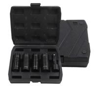 1/2 Inch Drive for Impact for Socket Set 5 Pcs with Extension Bar, Double Ended Flip for Socket for Lug Nut Removal, 6-Point Thin Wall Design Compatible with Power and Hand Tools