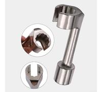 1/2-Inch Drive Fuel Line Socket Wrench Set - 6-Piece Metric Sizes 12mm, 14mm, 16mm, 17mm, 18mm, 19mm - Open-End Line Tube Wrench for Automo(16MM)