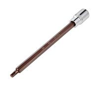1/2-Inch Drive H6 Extra Long Hex Bit Socket S2 Steel 200 mm Length
