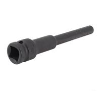 1/2 Inch Drive Hex Socket Wrench Adapter for Lithium and Pneumatic Tools, High Durability Chrome Vanadium Steel, 128mm Length (7mm)