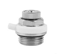 1/2 Inch for BSP Automatic Air Vent Auto Cut-off Self Bleeding Radiator Valve, 3 Operating Modes Vent Valve for Radiators with 1/2 Inch Thread, Vent Valve(1pcs)
