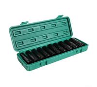 1/2 Inch Metric Socket Set 10pcs for Auto Repair