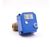 1/2 Inch Motorized Ball Valve Brass 2-Way 2/3 Wire Electric Actuator with Manual Switch 1Pcs(AC220V_CR01)