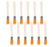 1/2 Inch Paint Brush Set,12Pcs Small Paint Brushes,Wooden Handle Walls & Ceilings Paint Brush Touch Up Paint Brushes Painting Tools for Furniture Walls Ceilings Woodwork Cabinets Fences Edge Painting