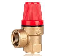 1/2 Inch Safety Valve Relief Valves, G1/2 Inch Female Thread Brass Pressure Reducing Valve, DN15 Diaphragm Safety Valve, 6 Bar 1/2 Inch Female Vent Valve for Drinking Water, Oil, Gas
