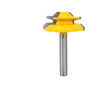 1/2 Inch Shank 45 Degree Lock Mitre Router Bit, Carbide Tipped, for Woodworking Joinery