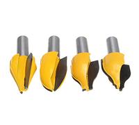 1/2-Inch Shank Bevel Vertical Raised Panel Router Bit 4 Sizes Panel Raiser Wood Router Bits Cutter Tools