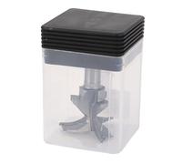 1/2 Inch Shank Router Bit, 3 Flute Cemented Carbide R30 Arc Bending Integrated Forming Router Bit for Woodworking Projects with 1.5mm Thickness Allowance