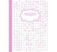 1/2 Inch Squares Graph Paper Notebook: Graph Paper Notebook for Math and Science Students, Grid Paper Notebook for Kids, 120 Quad Ruled Paper, 8.5 x 11 In (Math Workbook)
