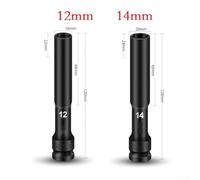 1/2 Inch Steel Thin Wall Deep Socket Set with 819mm for Too Sockets in Chromiumvanadium Drive Hex Ratchet Wrenches and Impact Head (1214)