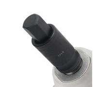 1/2 Inch Wrench Socket Adapter, Hex Socket Head H4-H14 for Ratchet Wrench, Chrome Vanadium Steel Sleeve Bit with 12.7mm Drive, 55mm Long, Black(H14)