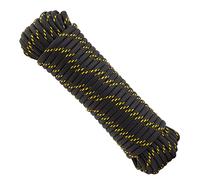1/2 Inch x 100 Ft Diamond Braided Rope for Knot Tying Practice, Camping, Boats, Trailer Tie Down (Polyester)