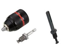 1/2" Keyless Metal Chuck With Hex Adaptor & SDS Adaptor Locking Drill