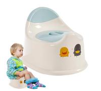 1/2 Kids Potty Training Toilet Seat with Splash Guard - Baby Potty Training Chair Toddler Potty Training Toilet Seats Anti Slip Comfortable Seating High Back Portable & Lightweight