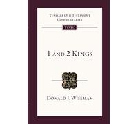 1 & 2 Kings: Tyndale Old Testament Commentary: No. 9 (Tyndale Old Testament Commentary, 3)