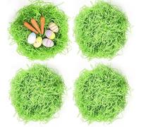 1/2 LB Easter Grass Baskets Filler Recyclable Paper Shred for Easter Basket Filler Creative Eggs Decor Gift Wrap Crinkle & Filler Paper
