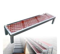 1/2 Level Tiered Choral Risers for Schools, Churches, Choirs, Group Pictures, Weddings, Shows, Award Presentations - Non-Slip Tread Steps