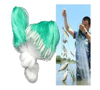 1-2 M Depth 10-100M Length Fishing Sticky Floating Net for Small Fish, Gill Net for River Shoal Lakes Rivers(Single layer H1m L30m 0.5F)