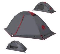 1/2 Man 4 Season Dome Camping Tent, Waterproof Lightweight Backpacking Tent | Ultralight,PU5000 Waterproof Rating,Snow-proof Wind-Resistant,Quick Easy Setup,Mountaineering Hiking Camping Outdoors